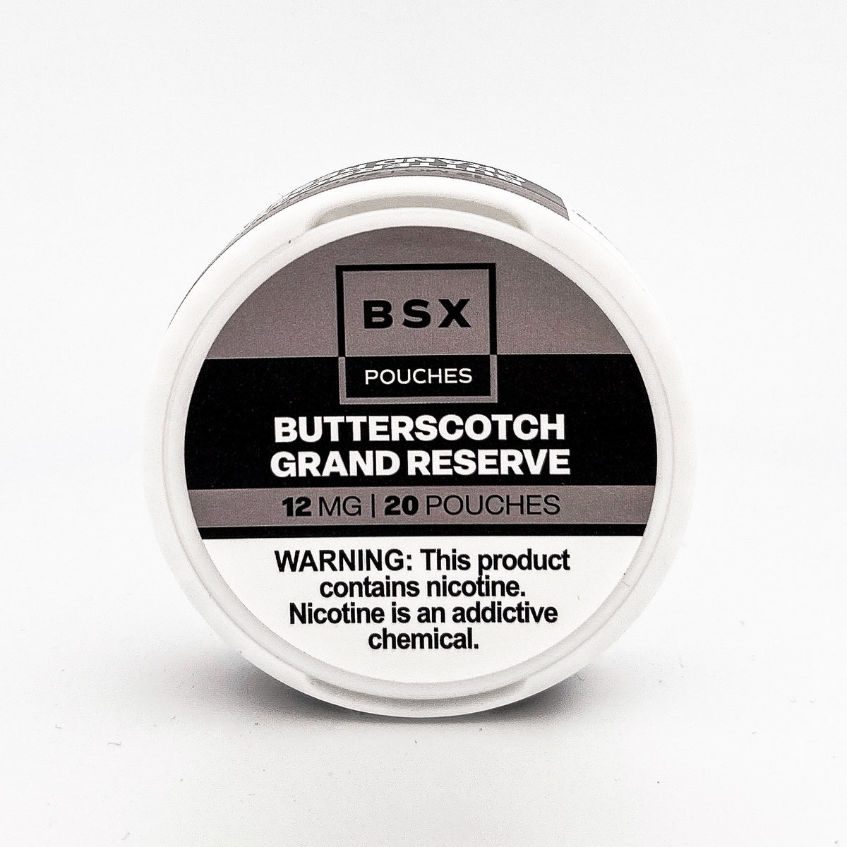 BSX POUCHES / BUTTERSCOTCH GRAND RESERVE / 12MG / 20PCS
