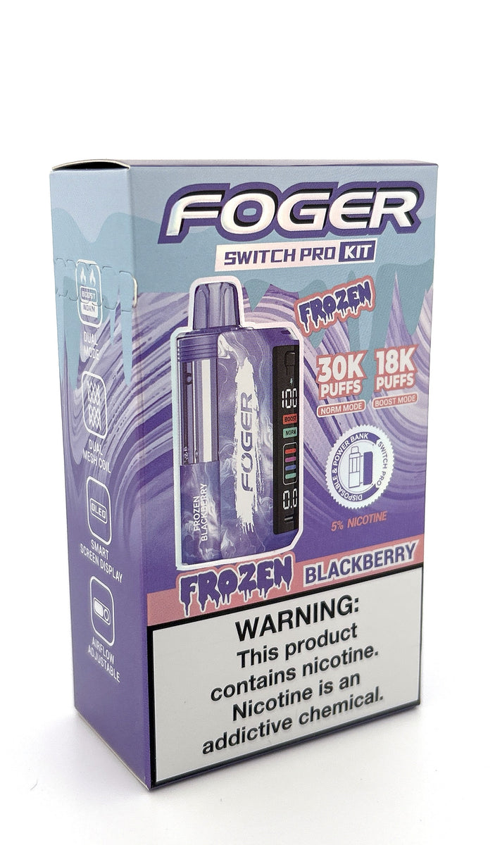 FOGER SWITCH PRO KIT / FROZEN BLACKBERRY / 50MG / 19ML / 30K PUFFS
