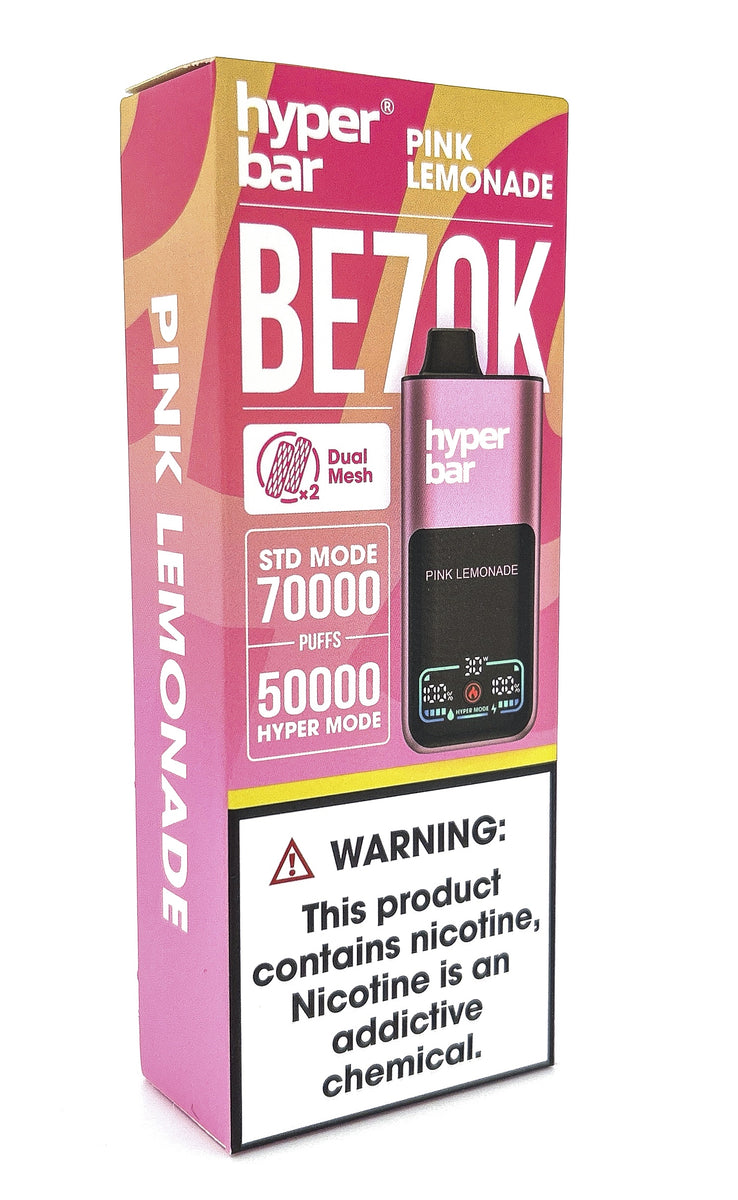HYPERBAR BE70K DISPOSABLE / PINK LEMONADE / 50MG / 30ML / 70K PUFFS