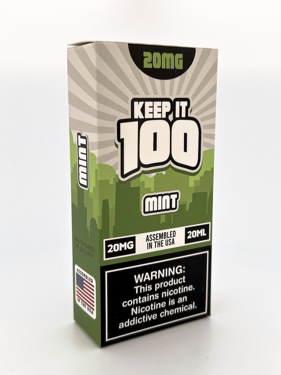 KEEP IT 100 DISPOSABLE / MINT / 20MG / 20ML / 40K PUFFS