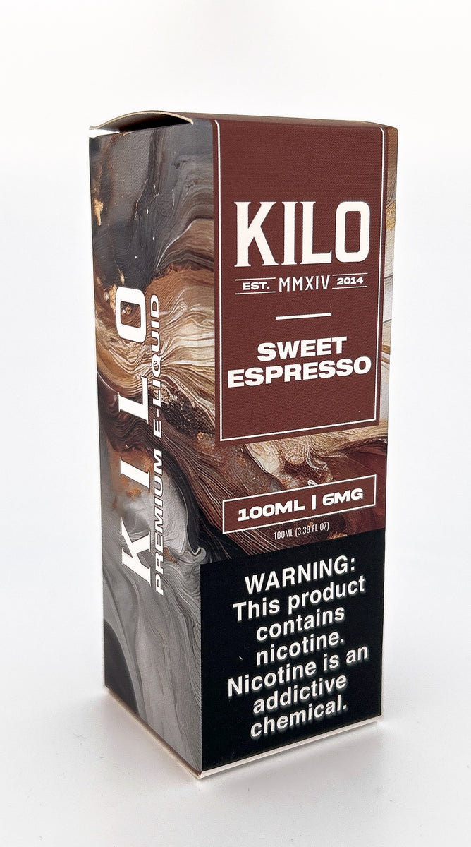 KILO E-LIQUID VG / SWEET ESPRESSO / 06MG / 100ML