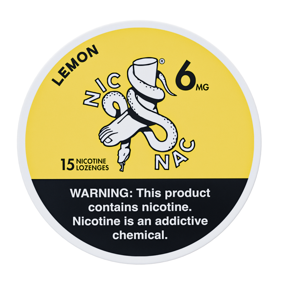 NIC NAC MINTS / LEMON / 06MG / 15PCS