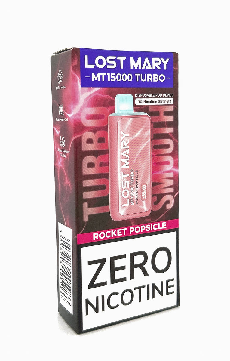 LOST MARY MT15000 ZERO DISPOSABLE / ROCKET POPSICLE / 00MG / 16ML / 15K PUFFS