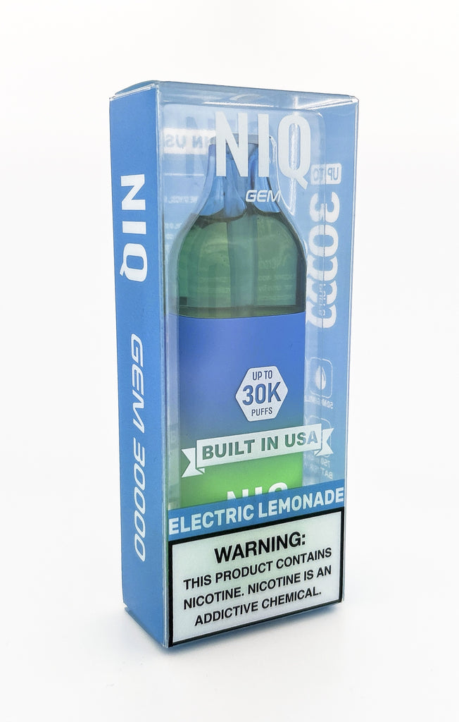 niq disposable vape GEM / ELECTRIC LEMONADE / 50MG / 16ML / 30K PUFFS – Vapor Lounge drag s voopoo manual vaporesso vibe nano pro price Choose Flavor:Brooklyn Cherry