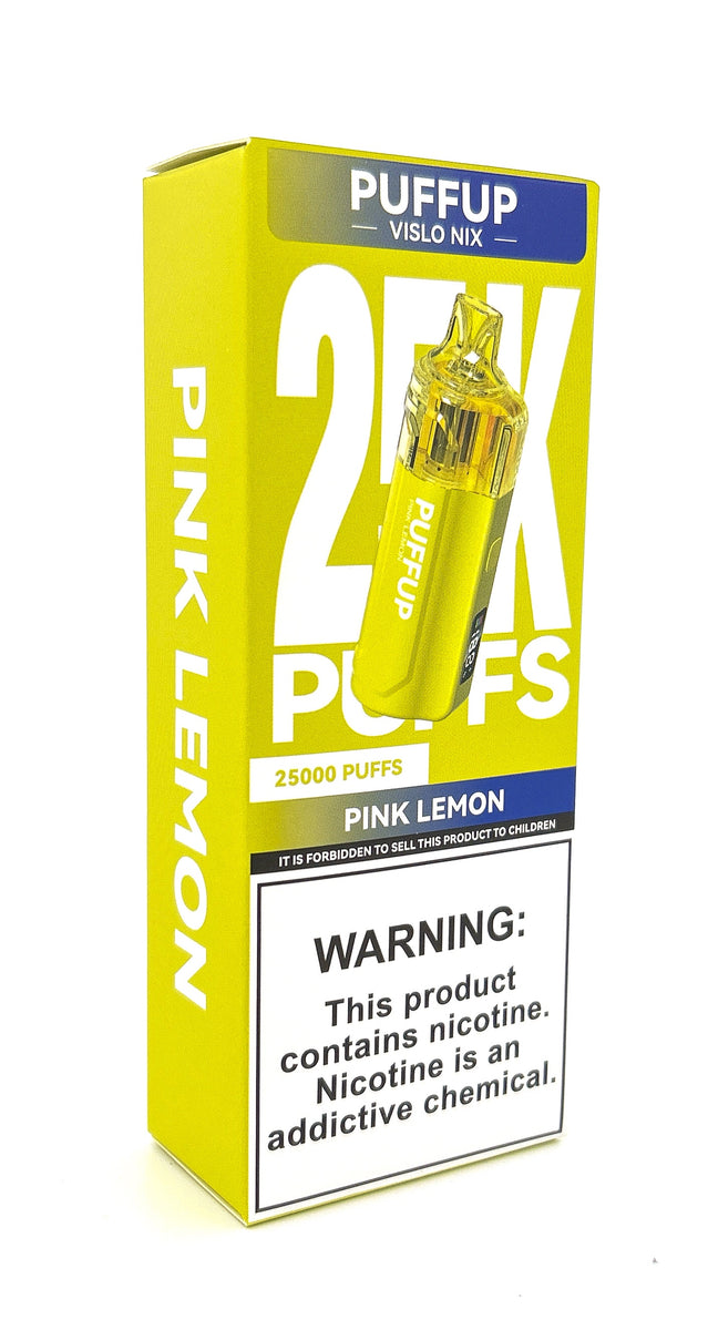 PUFFUP VISLO NIX DISPOSABLE / PINK LEMONADE / 50MG / 15ML / 25K PUFFS