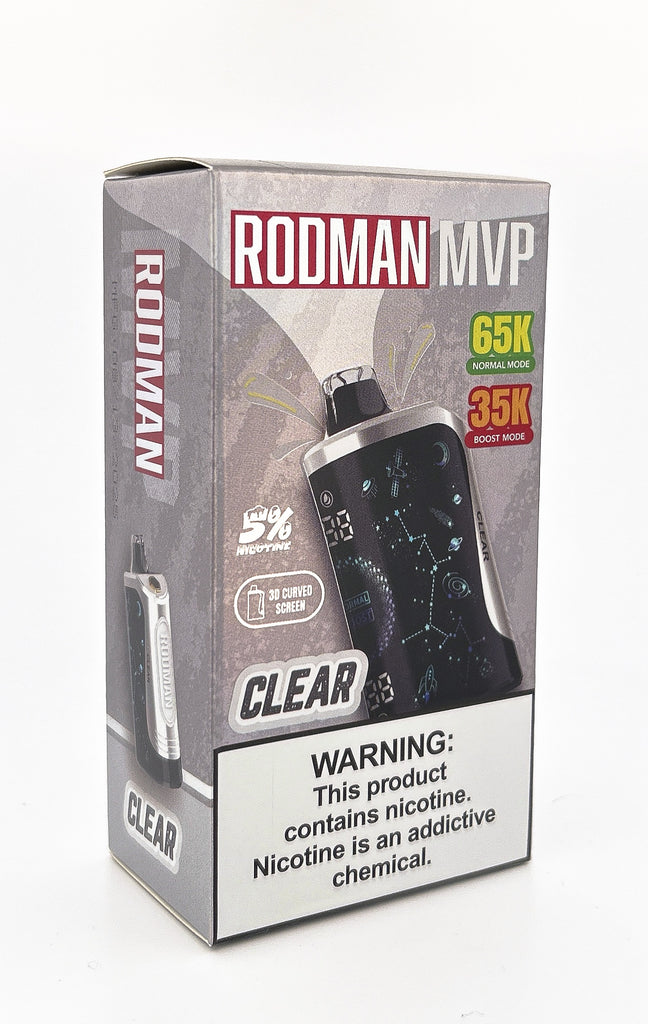 rodman disposable vape MVP 65K / CLEAR / 50MG / 18ML – Vapor Lounge ELITE-202742 RAZ DC25000 Fruity vs FLAVOR:BLUE RAZZ ICE