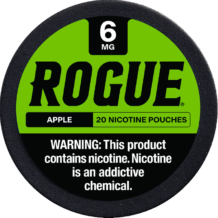 ROGUE POUCHES / APPLE / 06MG / 20PCS