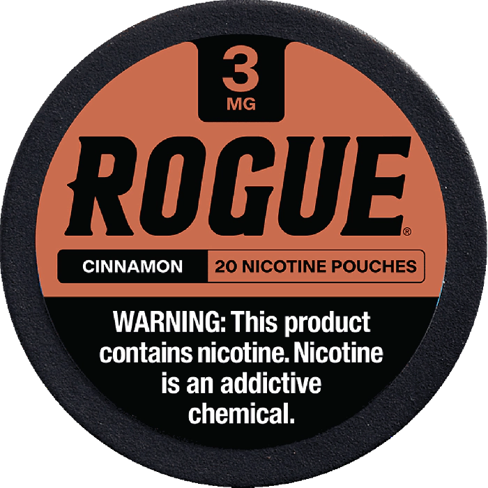 ROGUE POUCHES / CINNAMON / 03MG / 20PCS