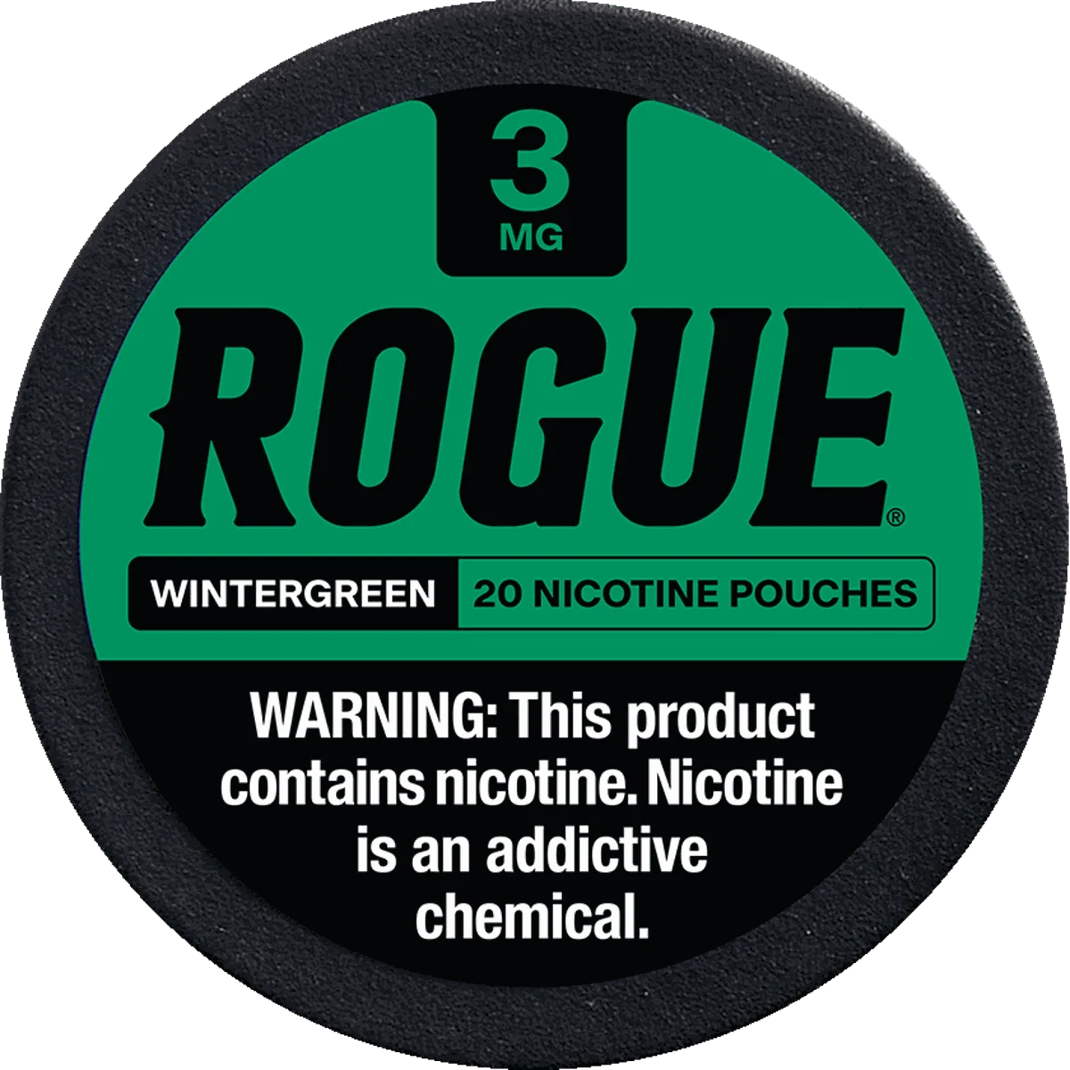 ROGUE POUCHES / WINTERGREEN / 03MG / 20PCS