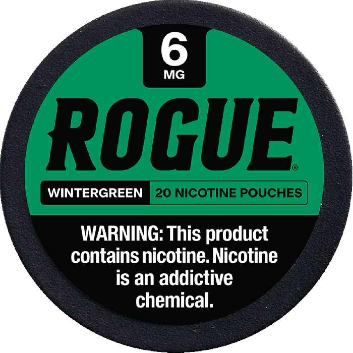 ROGUE POUCHES / WINTERGREEN / 06MG / 20PCS