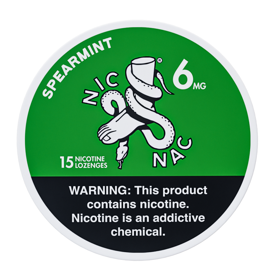 NIC NAC MINTS / SPEARMINT / 06MG / 15PCS