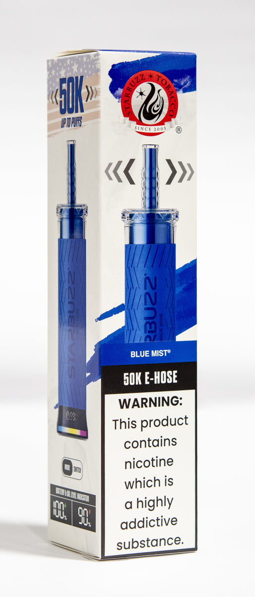 STARBUZZ E-HOSE 50K DISPOSABLE / BLUE MIST / 6MG / 40ML / 50K PUFFS