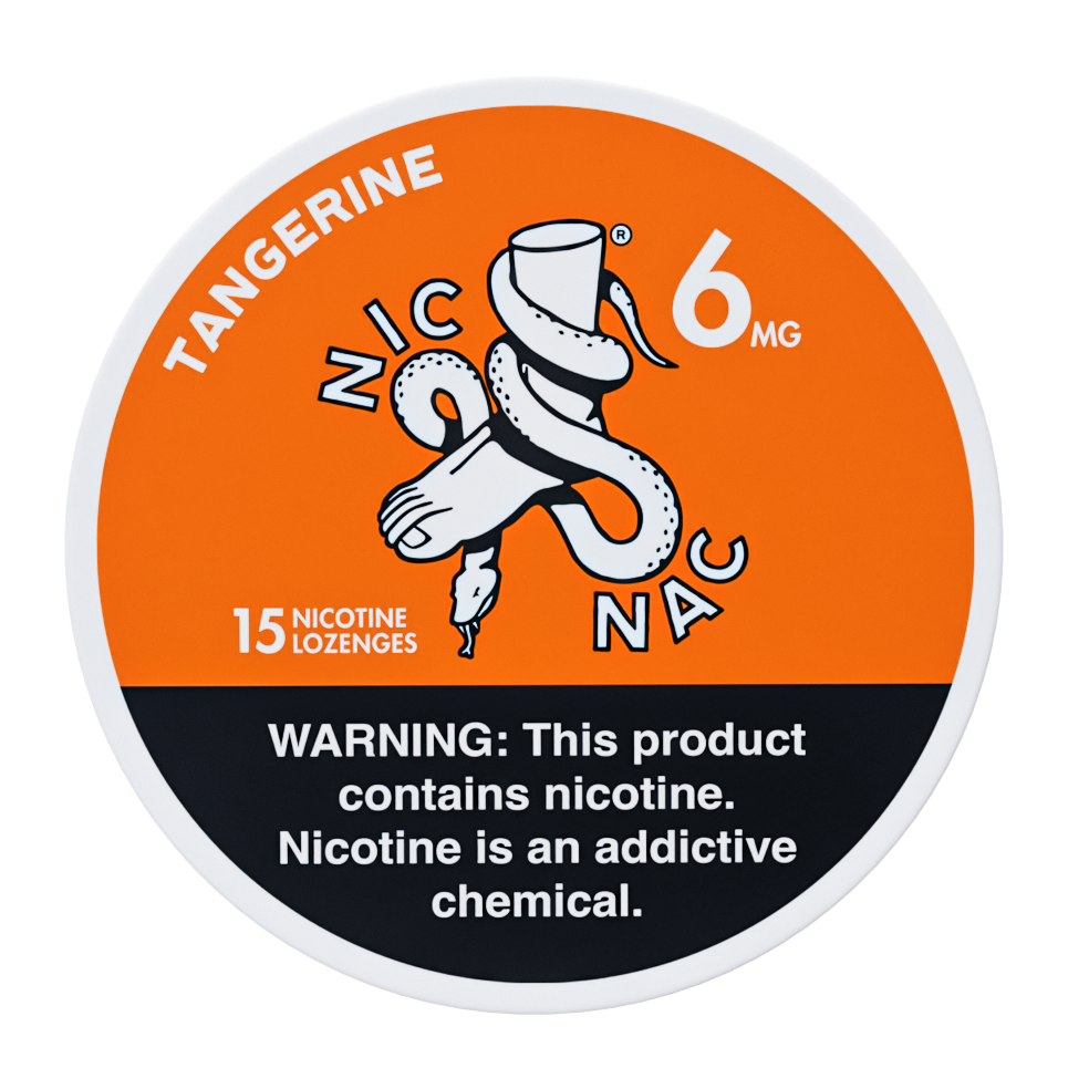 NIC NAC MINTS / TANGERINE / 06MG / 15PCS