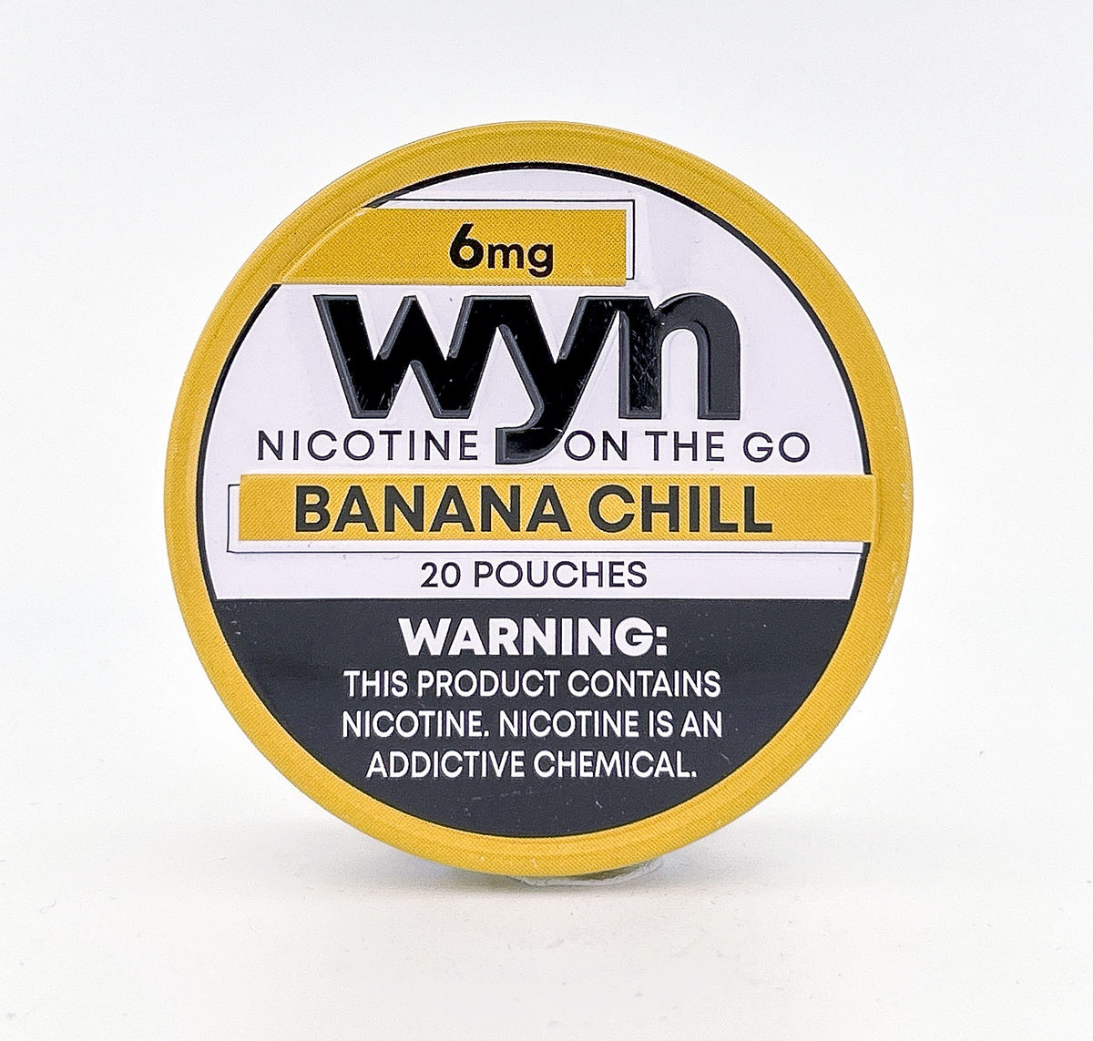 WYN NICOTINE POUCHES / BANANA CHILL / 06MG / 20PCS