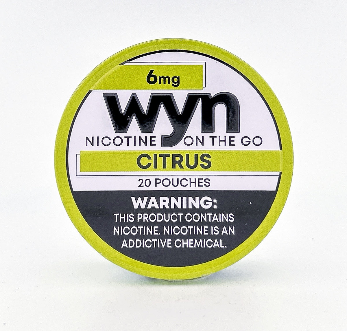 WYN NICOTINE POUCHES / CITRUS / 06MG / 20PCS