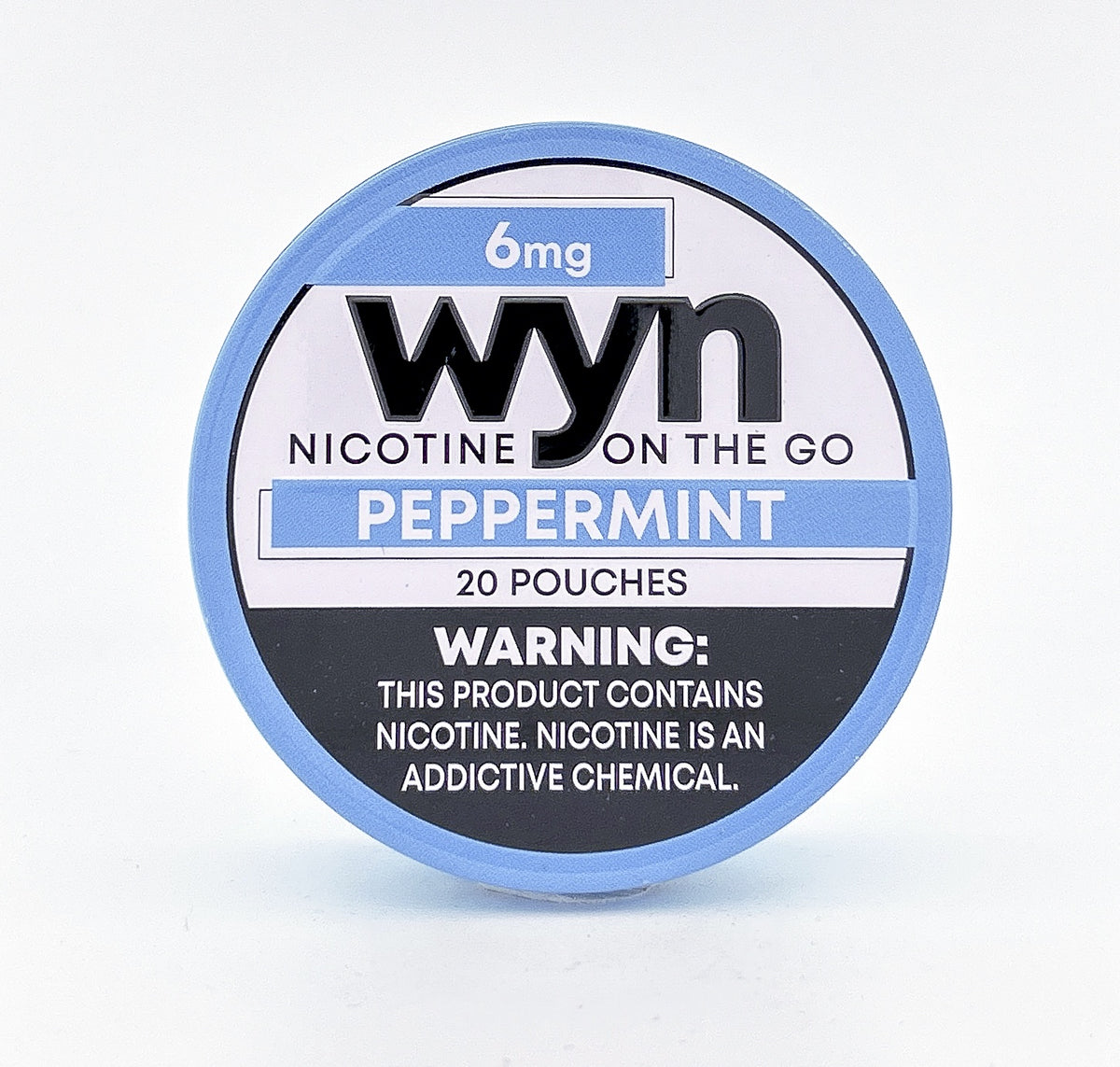WYN NICOTINE POUCHES / PEPPERMINT / 06MG / 20PCS