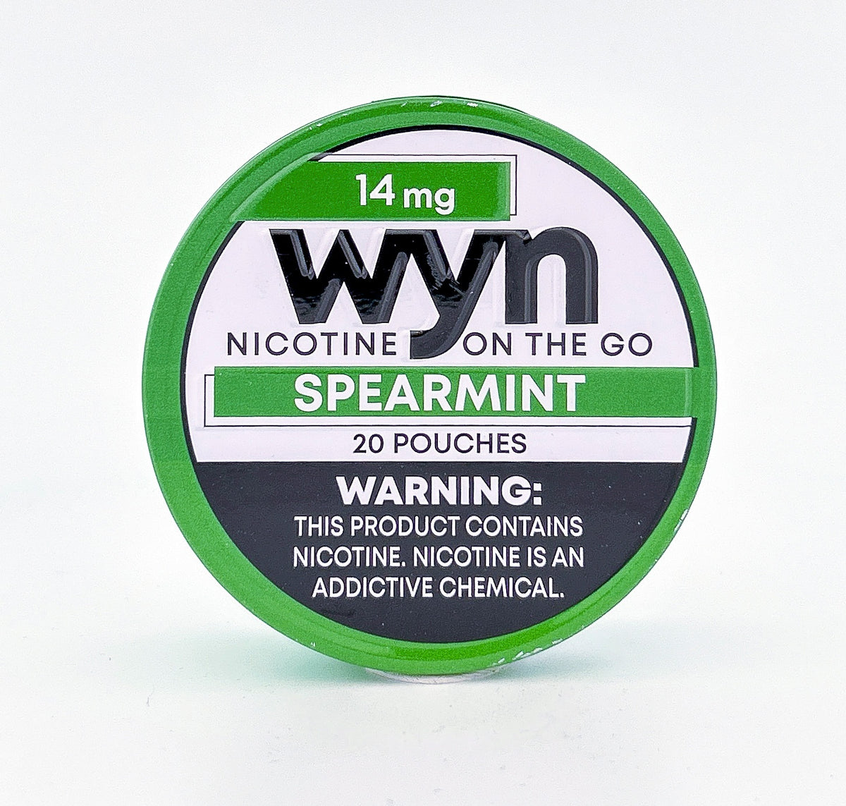 WYN NICOTINE POUCHES / SPEARMINT / 14MG / 20PCS
