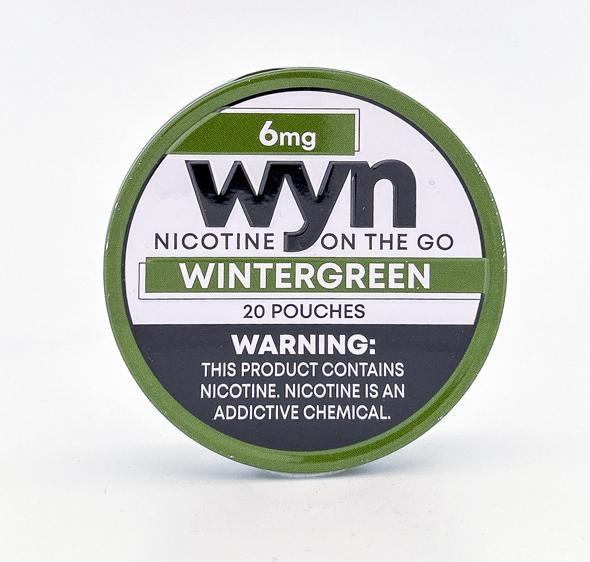 WYN NICOTINE POUCHES / WINTERGREEN / 06MG / 20PCS