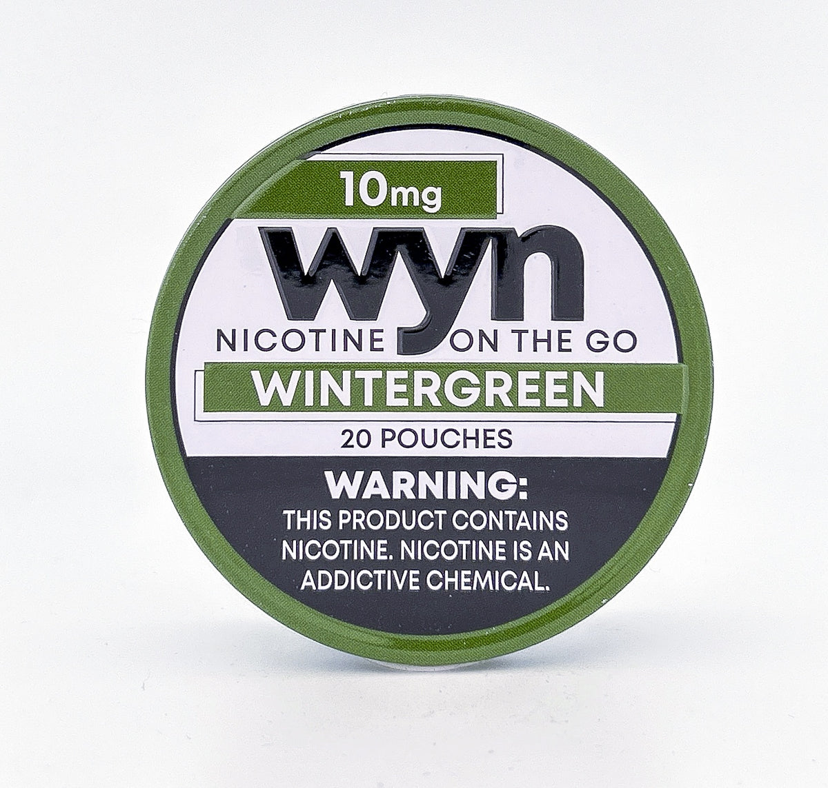 WYN NICOTINE POUCHES / WINTERGREEN / 10MG / 20PCS