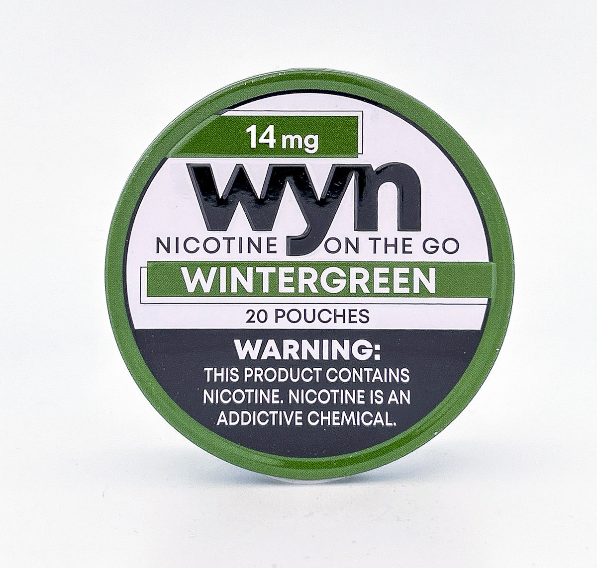 WYN NICOTINE POUCHES / WINTERGREEN / 14MG / 20PCS