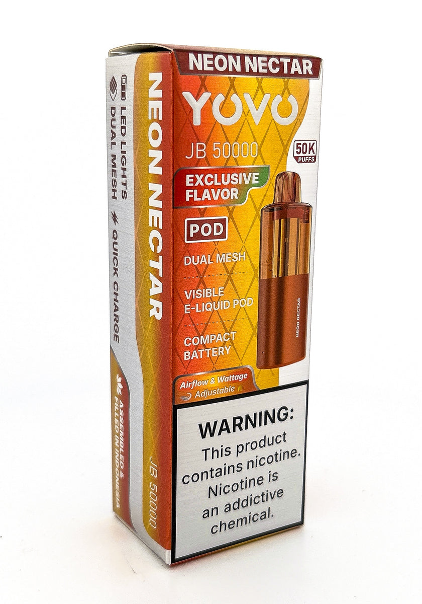 YOVO JB50000 POD DISPOSABLE / NEON NECTAR / 50MG / 15ML / 50K PUFF