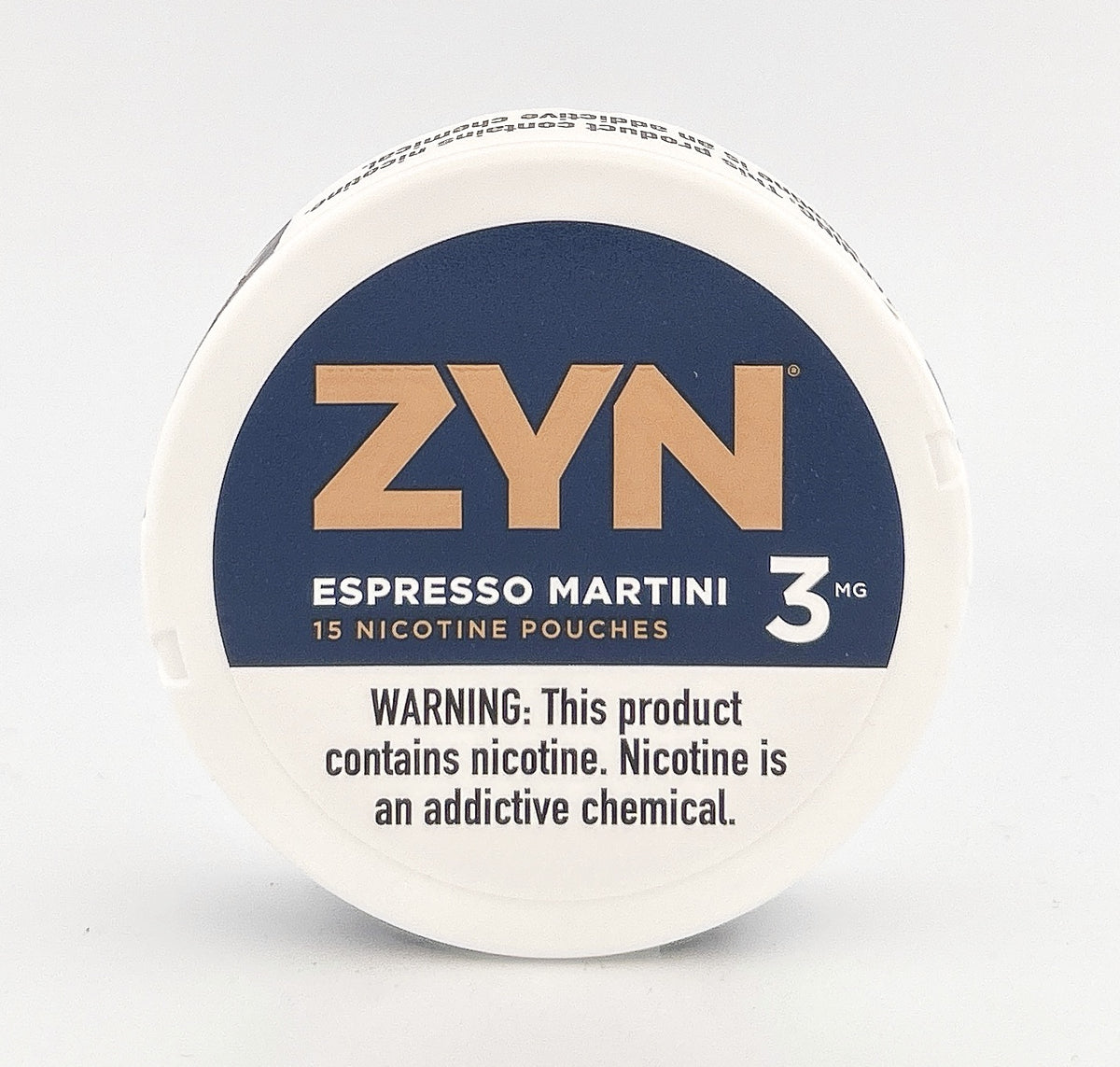 ZYN NICOTINE POUCHES / ESPRESSO MARTINI / 03MG / 15PCS