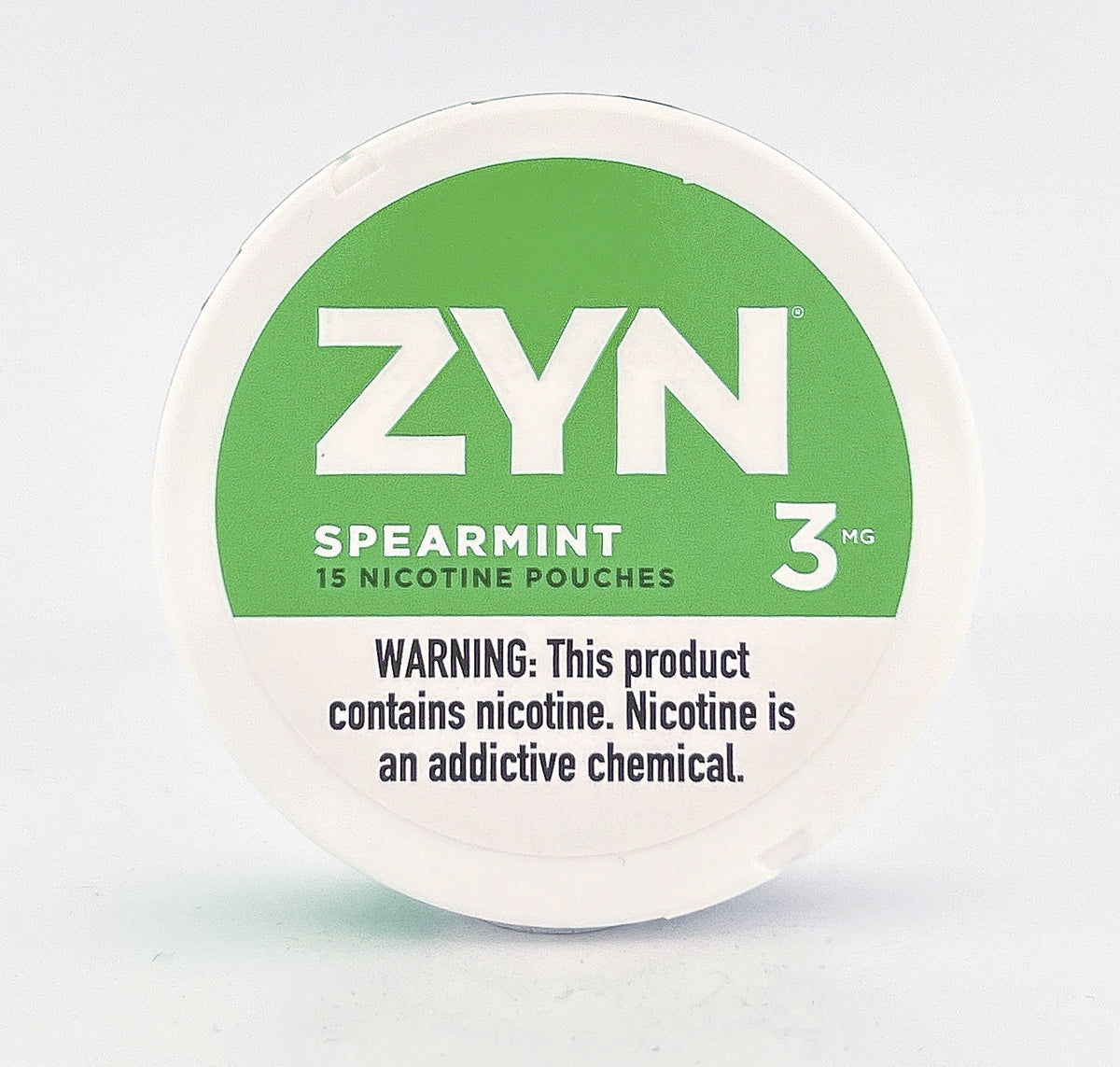ZYN NICOTINE POUCHES / SPEARMINT / 03MG / 15PCS