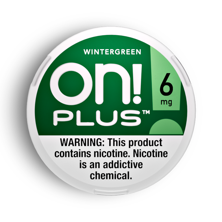 ON! PLUS POUCHES / WINTERGREEN / 06MG / 20PCS