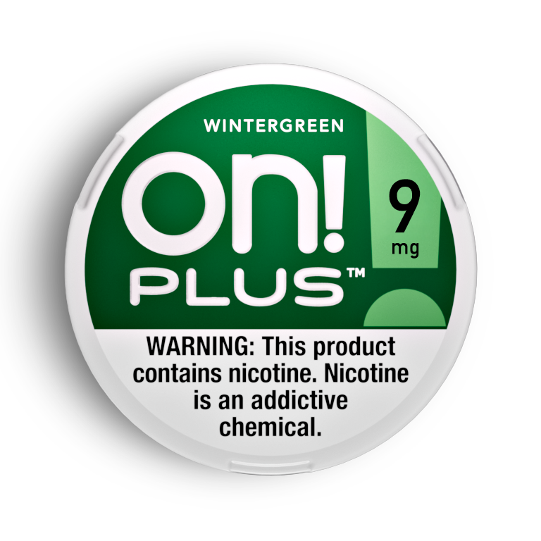 ON! PLUS POUCHES / WINTERGREEN / 09MG / 20PCS