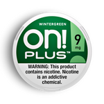 ON! PLUS POUCHES / WINTERGREEN / 09MG / 20PCS