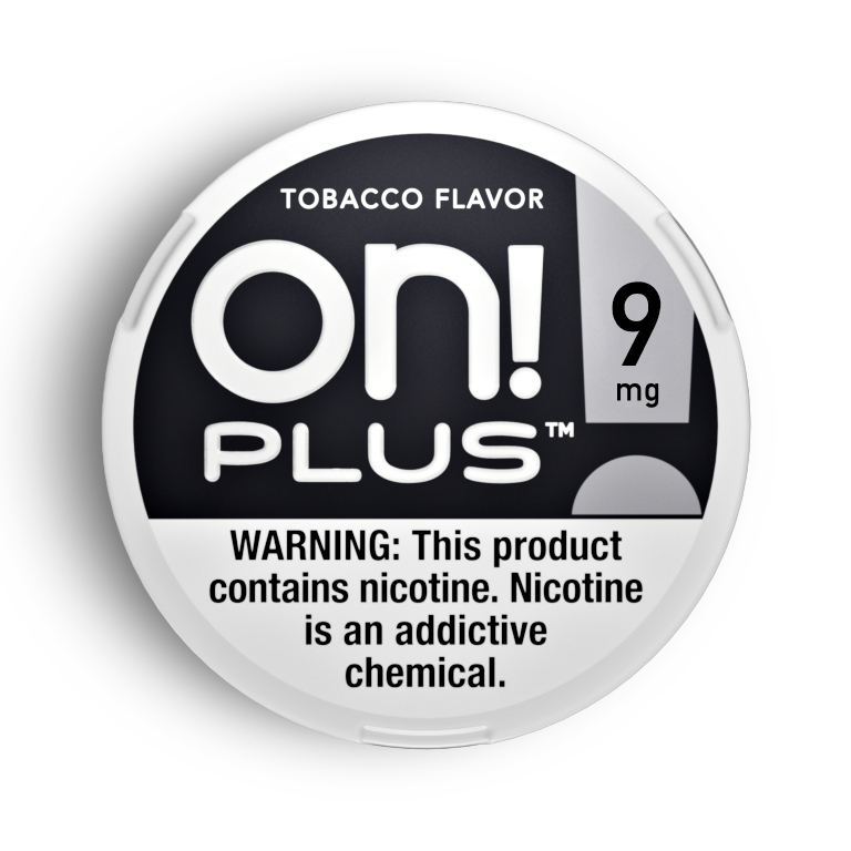 ON! PLUS POUCHES / TOBACCO / 09MG / 20PCS