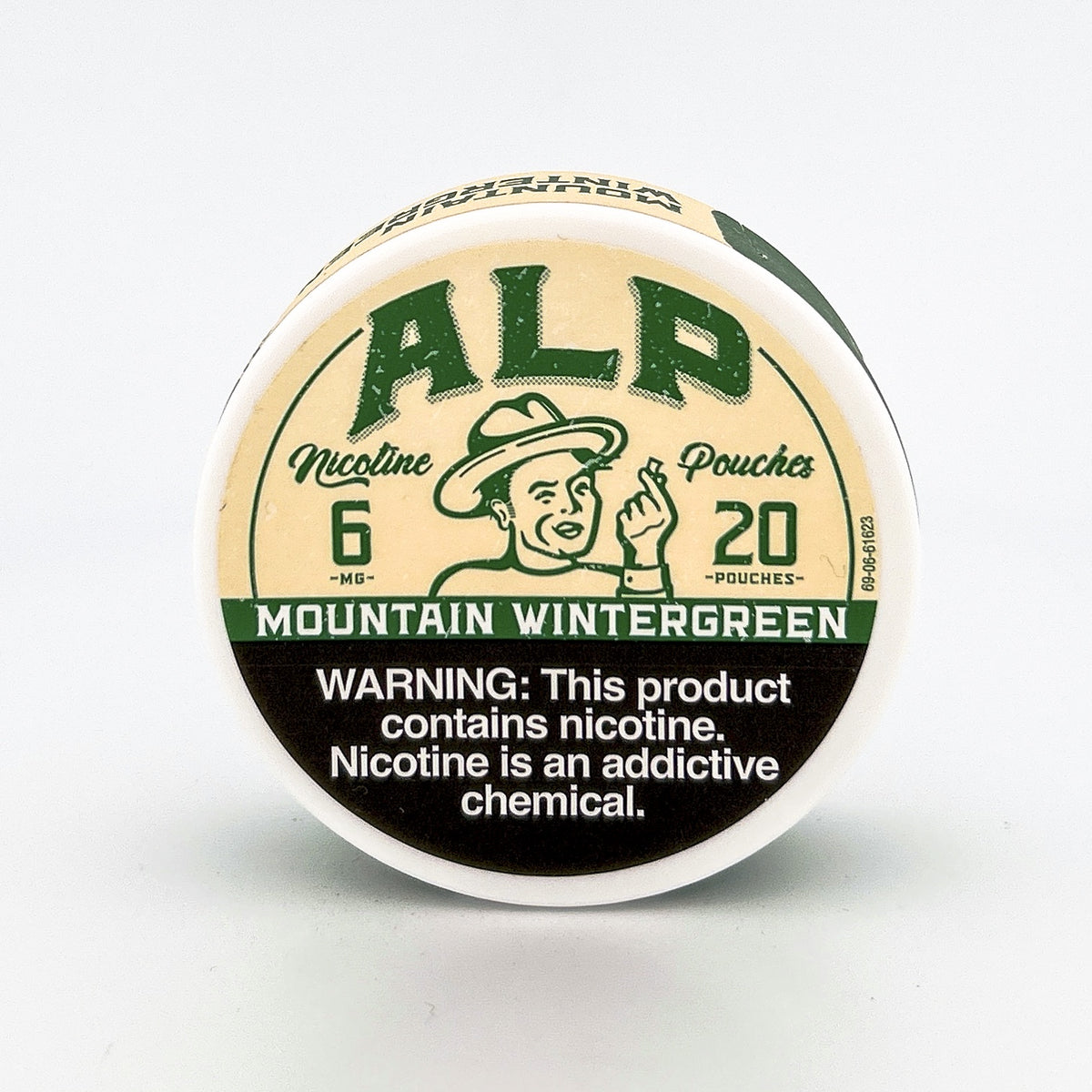 ALP NICOTINE POUCHES / MOUNTAIN WINTERGREEN / 06MG / 20PCS
