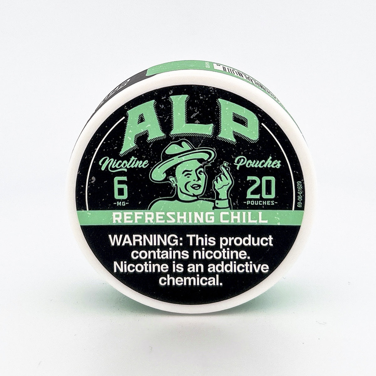 ALP NICOTINE POUCHES / REFRESHING CHILL / 06MG / 20PCS