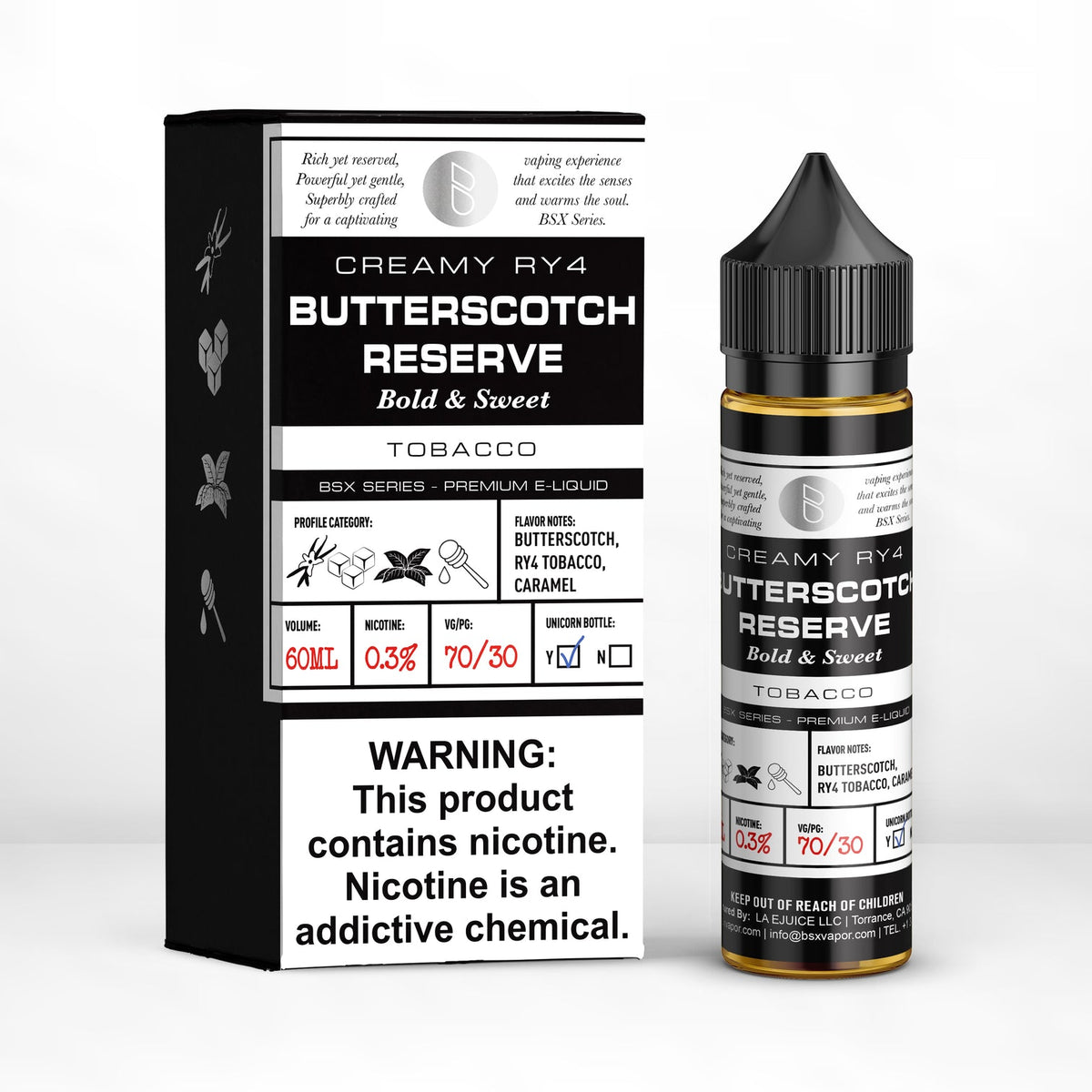 BSX SERIES E-LIQUID VG