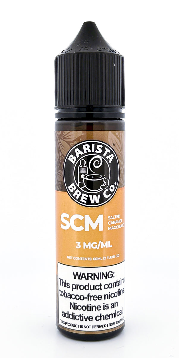 BARISTA BREW E-LIQUID VG / SALTED CARAMEL MACCHIATO / 03MG / 60ML