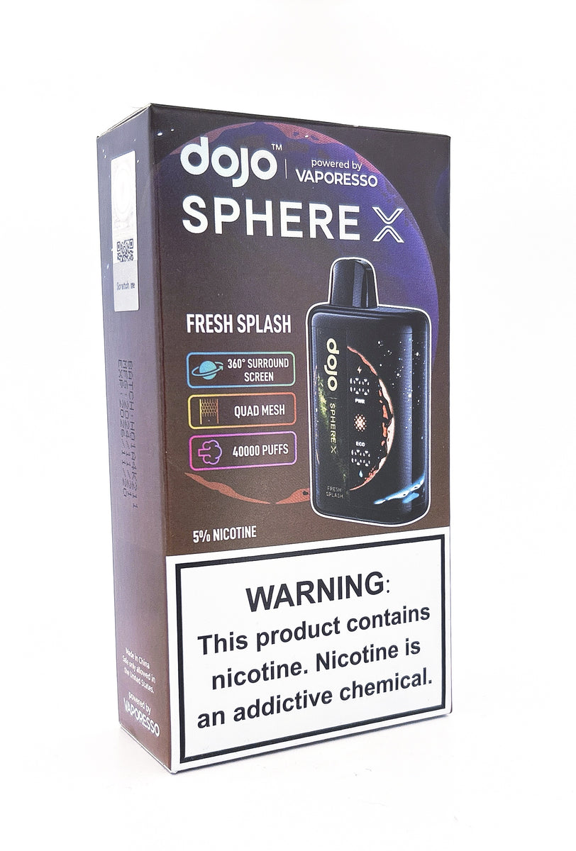DOJO SPHERE X DISPOSABLE / FRESH SPLASH / 50MG / 20ML / 40K PUFFS