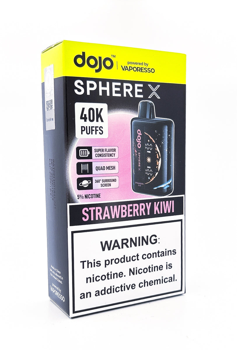DOJO SPHERE X DISPOSABLE / STRAWBERRY KIWI / 50MG / 20ML / 40K PUFFS