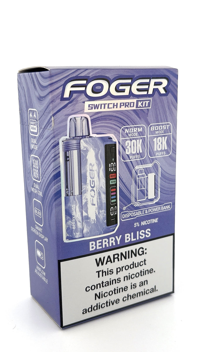 FOGER SWITCH PRO KIT / BERRY BLISS / 50MG / 19ML / 30K PUFFS