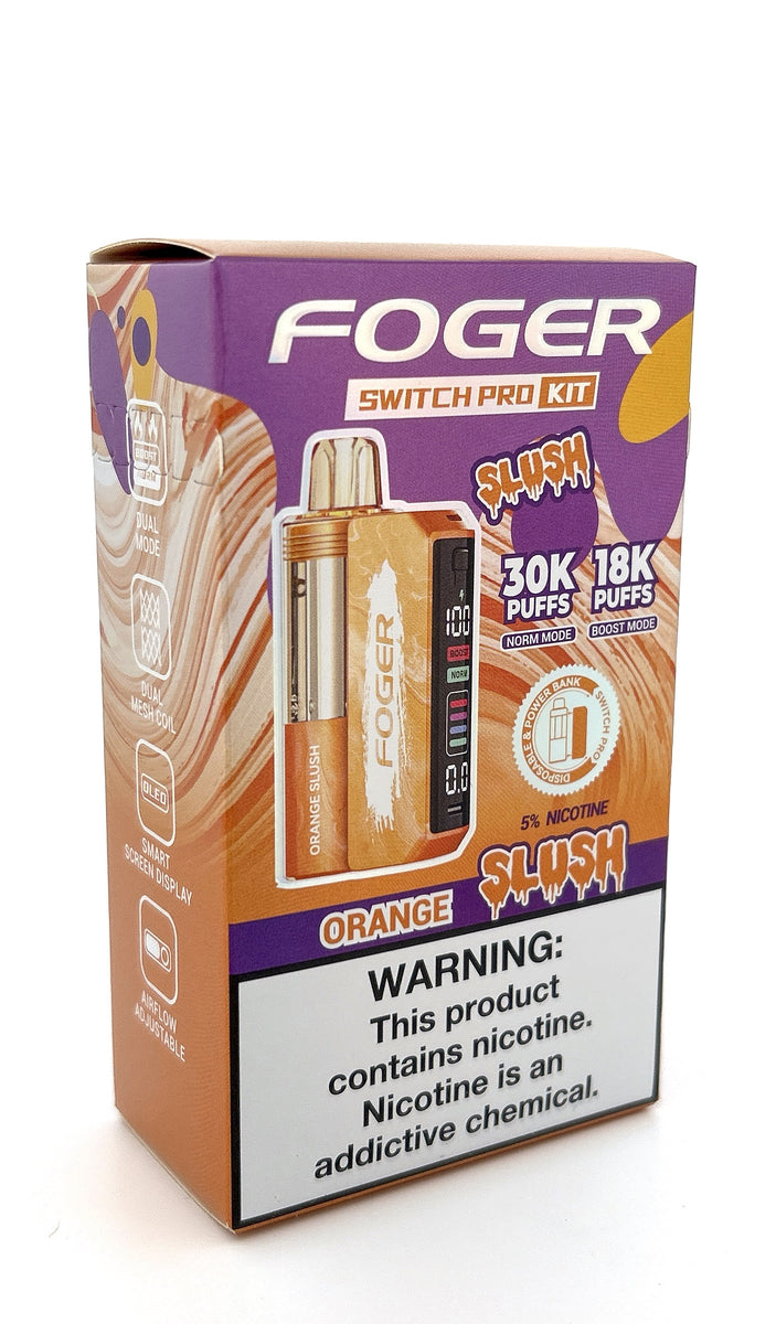 FOGER SWITCH PRO KIT / ORANGE SLUSH / 50MG / 19ML / 30K PUFFS