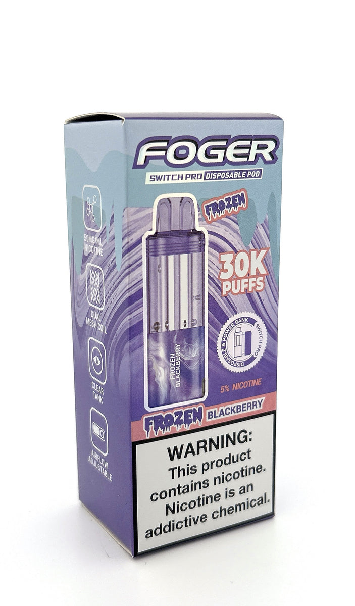 FOGER SWITCH PRO POD / FROZEN BLACKBERRY / 50MG / 19ML / 30K PUFFS