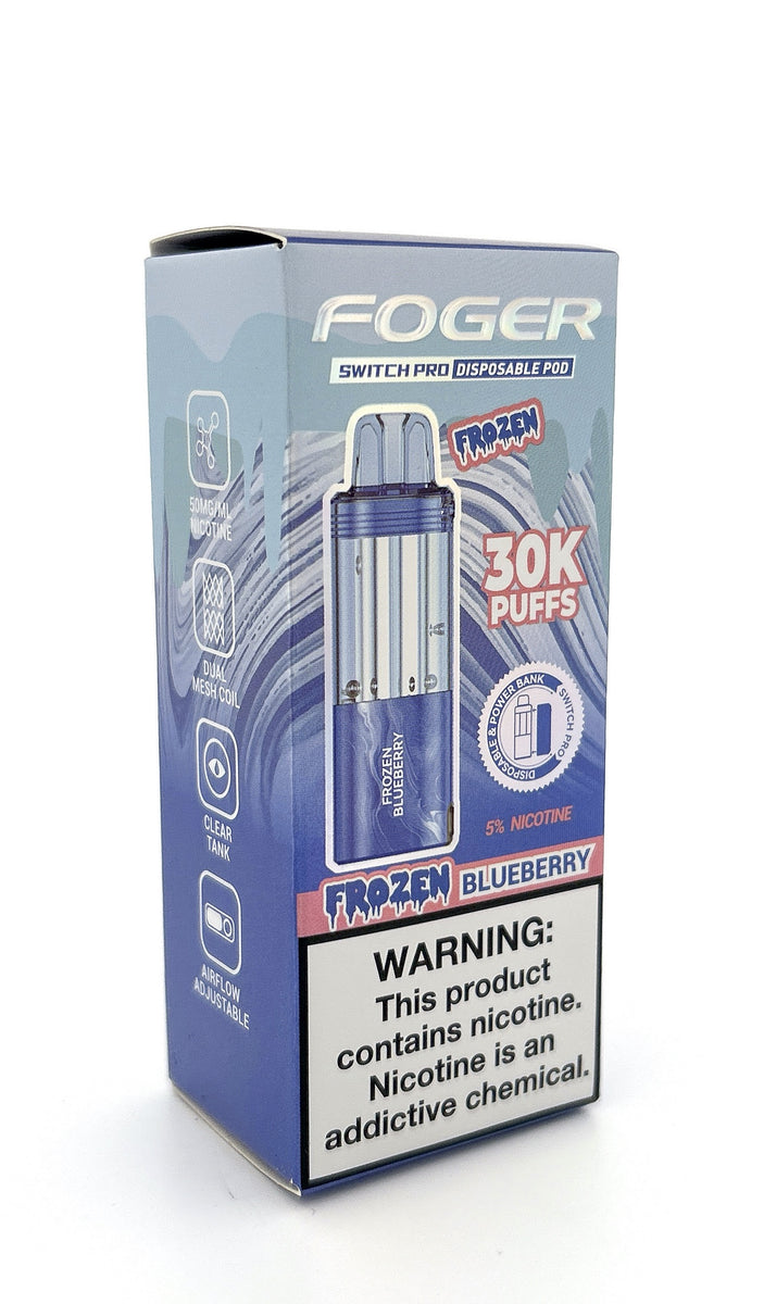 FOGER SWITCH PRO POD / FROZEN BLUEBERRY / 50MG / 19ML / 30K PUFFS
