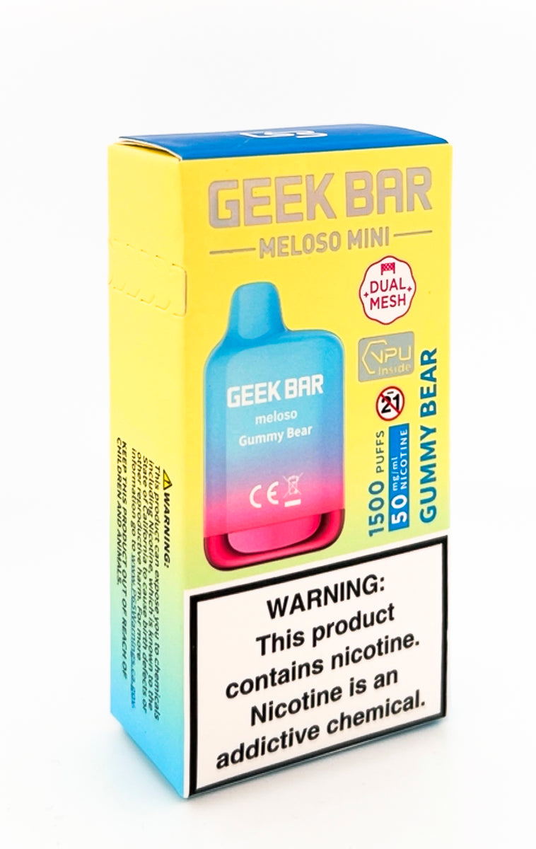 GEEK BAR MELOSO MINI DISPOSABLE / GUMMY BEAR / 50MG / 5ML