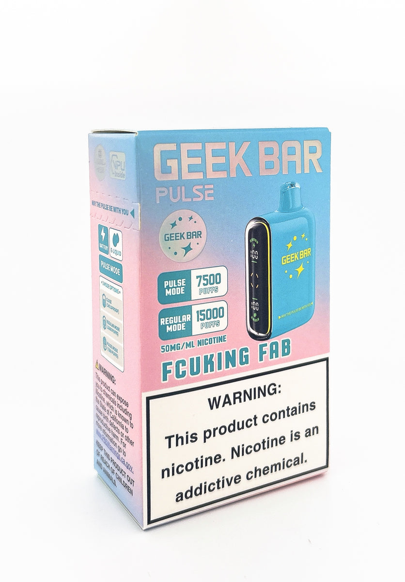 GEEK BAR PULSE DISPOSABLE / FCUKING FAB / 50MG / 16ML