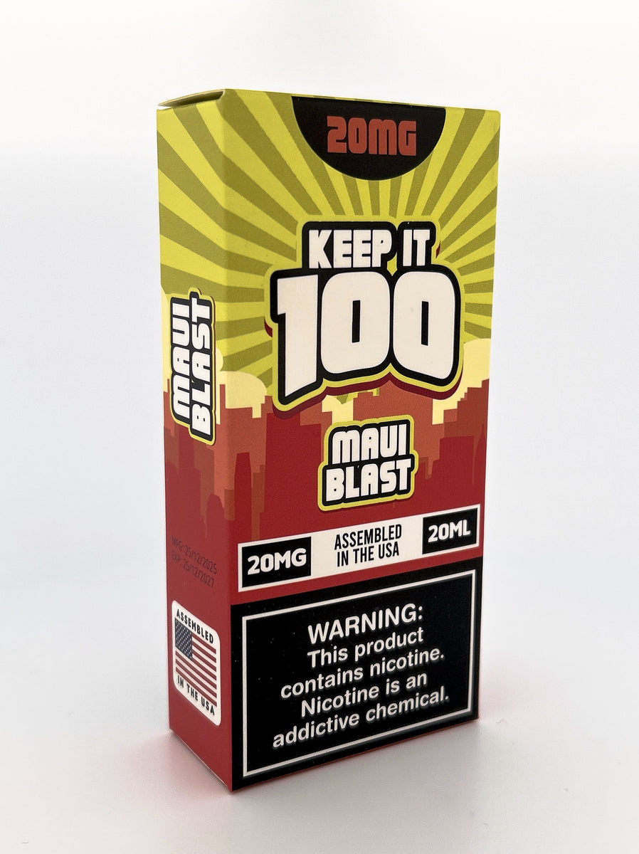 KEEP IT 100 DISPOSABLE / MAUI BLAST / 20MG / 20ML / 40K PUFFS