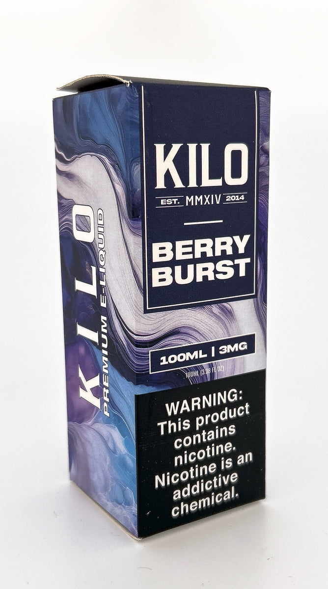KILO E-LIQUID VG / BERRY BURST / 03MG / 100ML