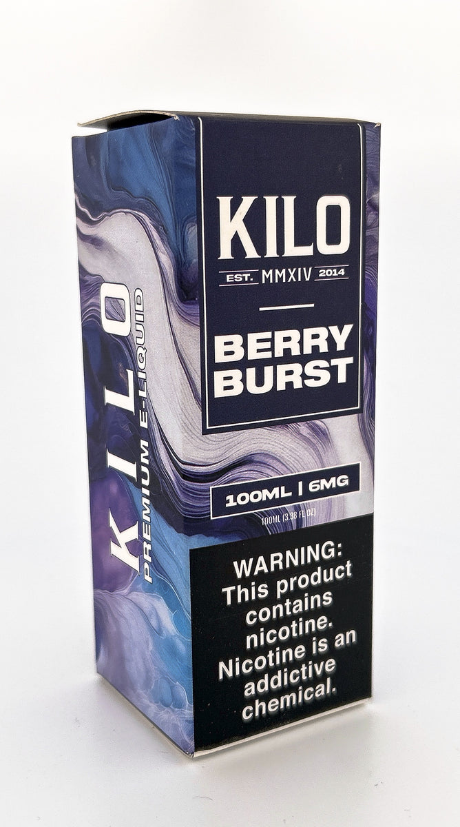 KILO E-LIQUID VG / BERRY BURST / 06MG / 100ML