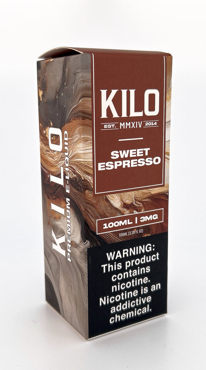 KILO E-LIQUID VG / SWEET ESPRESSO / 03MG / 100ML