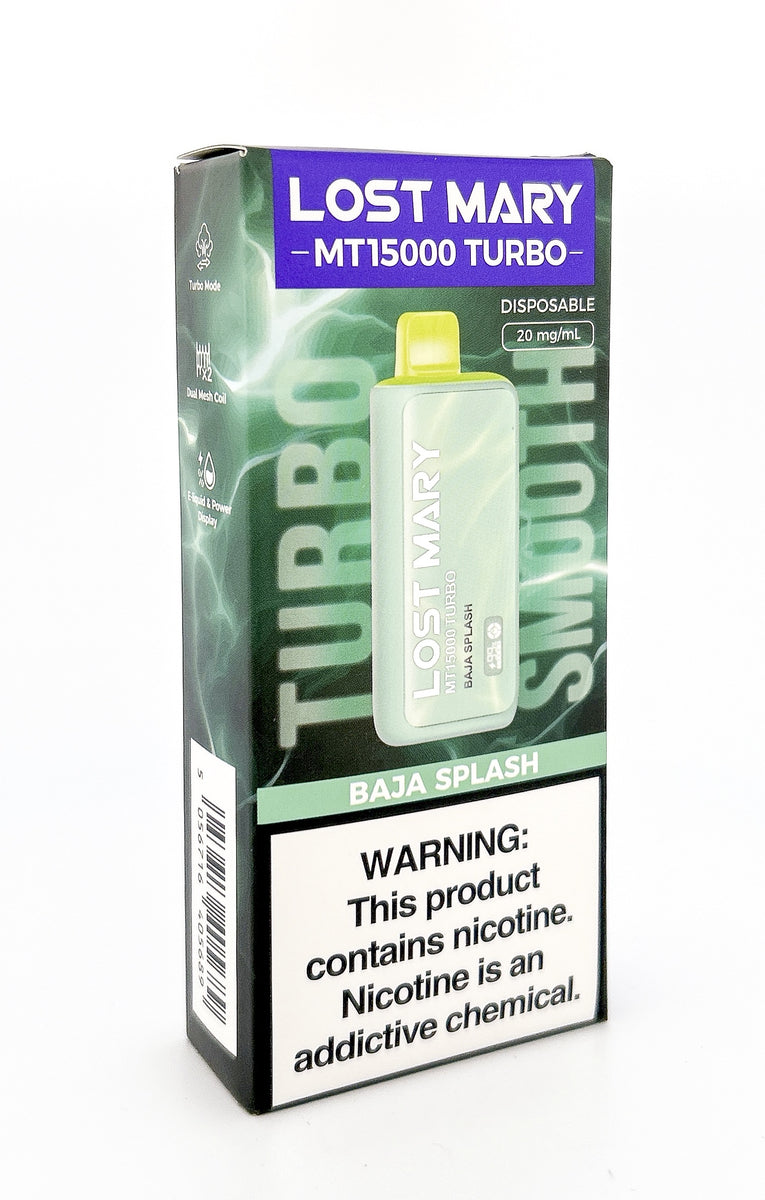 LOST MARY MT15000 DISPOSABLE / BAJA SPLASH / 20MG / 16ML / 15K PUFFS