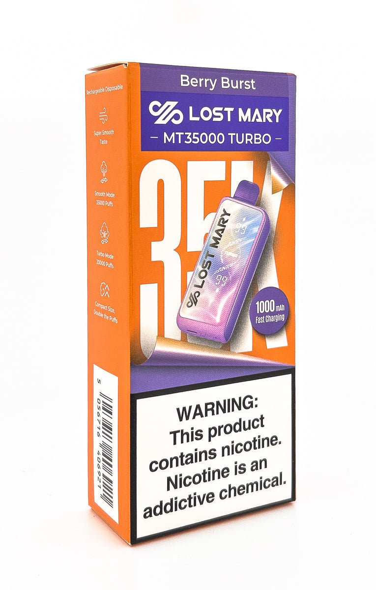 LOST MARY MT35000 DISPOSABLE / BERRY BURST / 50MG / 18ML / 35K PUFFS