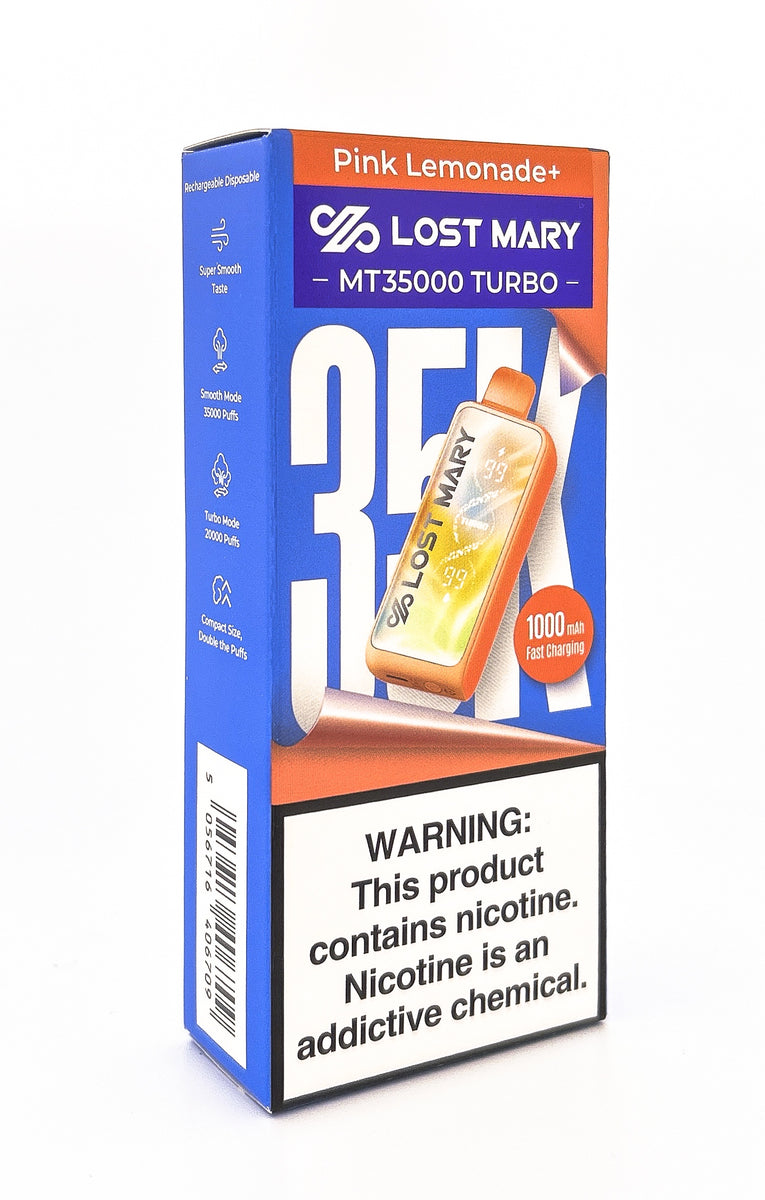 LOST MARY MT35000 DISPOSABLE / PINK LEMONADE / 50MG / 18ML / 35K PUFFS